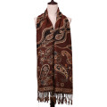 Пасхальный шаль Зимний шарф 196 * 90 см Большой размер для леди
